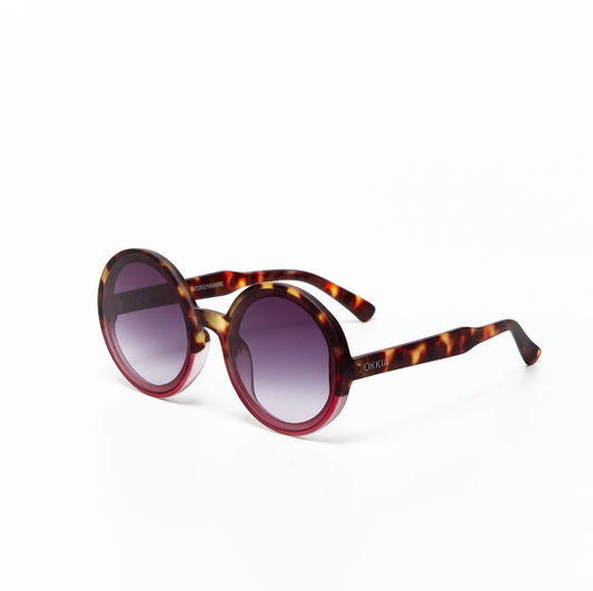 Okkia Occhiale Da Sole Tondo - Havana pink - Image 1