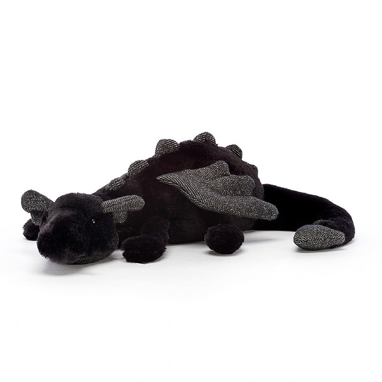 Jellycat Soft Toy | Onyx Dragon | Little