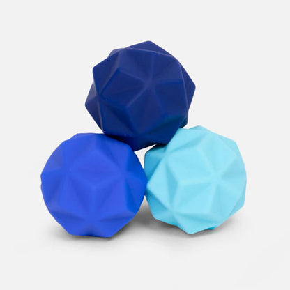 Speks Odds Blue Peaks Silicone Fidget Magnets - Set of 3 - image 3