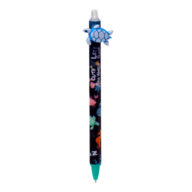Sealife Erasable Pen with PVC Topper - image 3