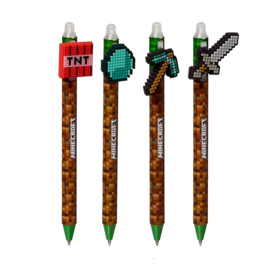 Minecraft Tools Erasable Pen with Silicone Topper - image 2