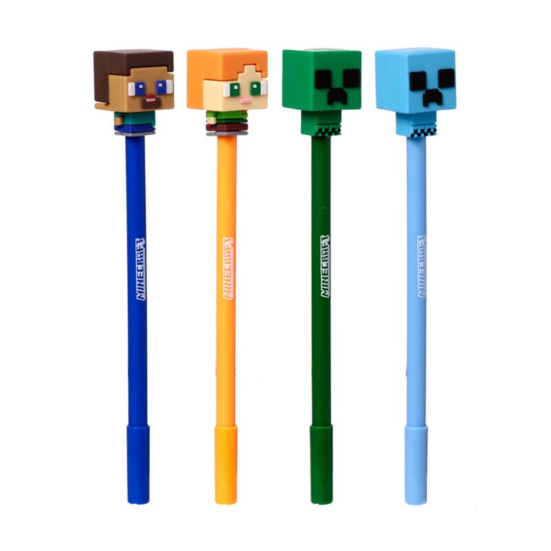 Minecraft Chibi Erasable Pen with Silicone Topper - image 2