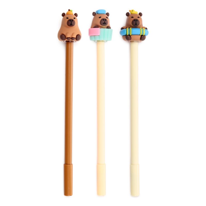 Capybara Erasable Pen with Topper - image 2