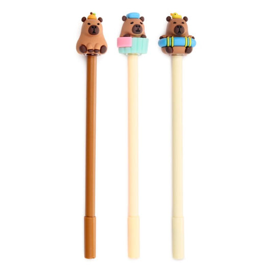 Capybara Erasable Pen with Topper - image 2