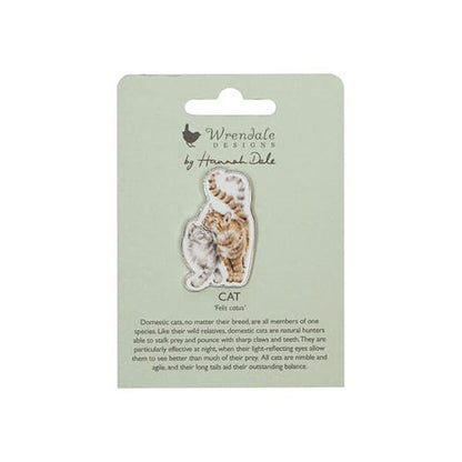 'Feline Good' Cat Pin Badge - Image 2