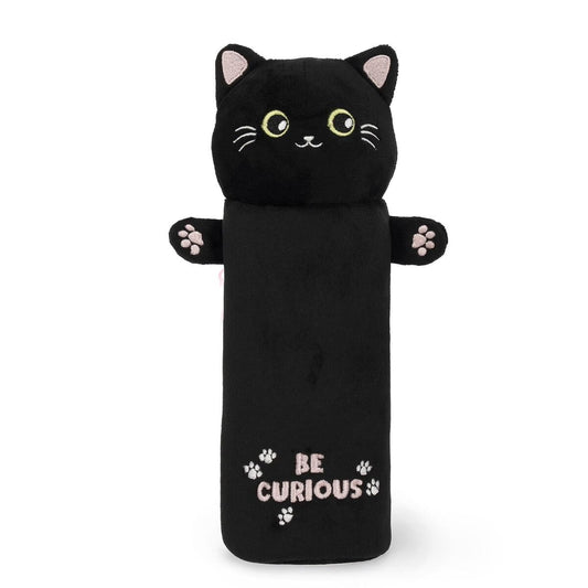 Kitty "Be Curious" Soft Plush Pencil Case - Super Soft! - Image 1
