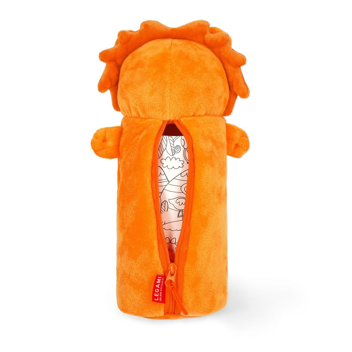 Lion "The King" Soft Plush Pencil Case - Super Soft! - Image 2