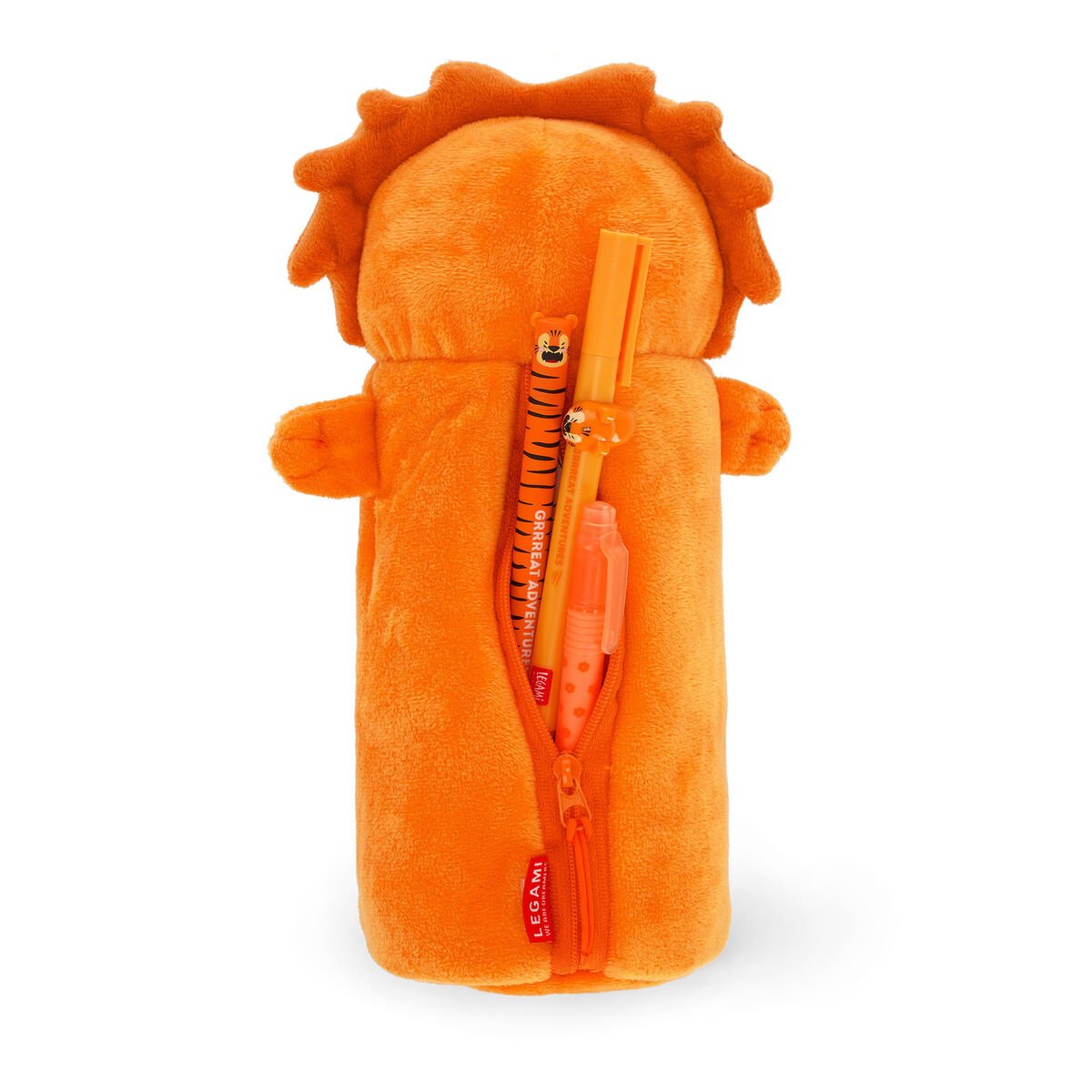 Lion "The King" Soft Plush Pencil Case - Super Soft! - Image 3