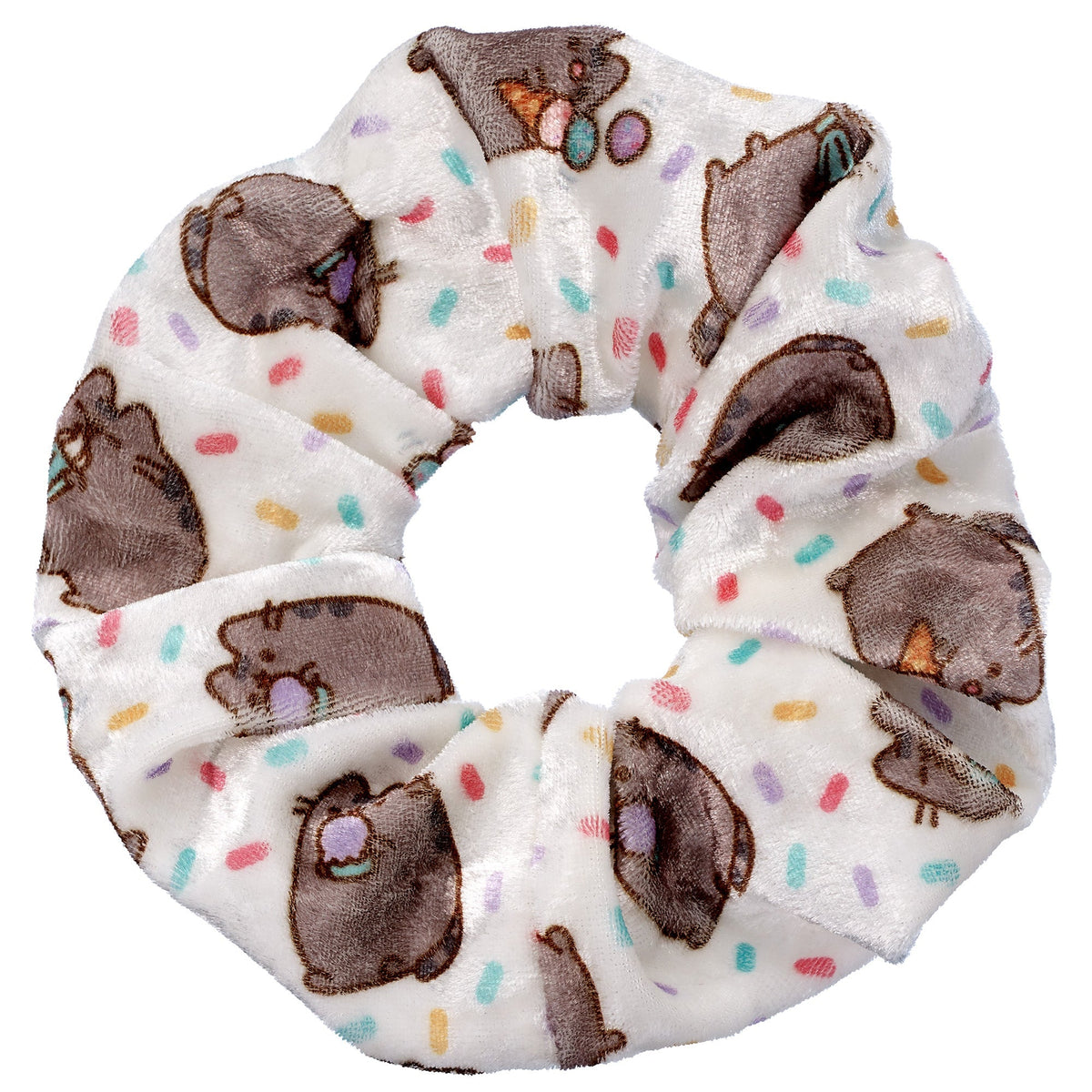 Pusheen the Cat Ice Cream Hair Scrunchie - The Carat Shop