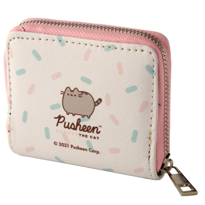 Pusheen Foodie Cat Zip Around Small Wallet Purse - image 3
