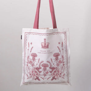 Canvas Bag HRH Queen Elizabeth II Commemorative