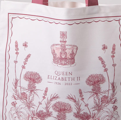 Canvas Bag HRH Queen Elizabeth II Commemorative