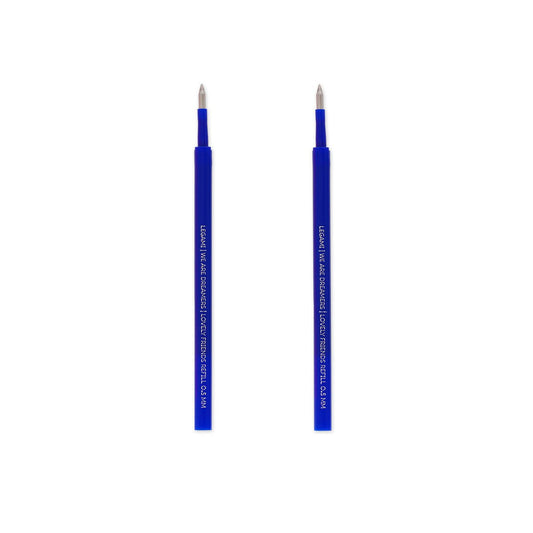 LEGAMI Lovely Friends Refill Set - Blue Ink - Set of 2 - Image 1