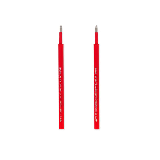 Refills for Lovely Friends Gel Pens - Red Ink - Set of 2 - Image 1
