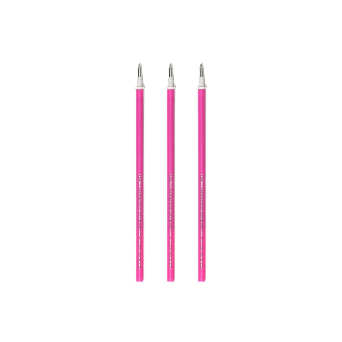 Erasable Gel Pens - Pink Ink - Erasable Pen - Set of 3 - Image 1