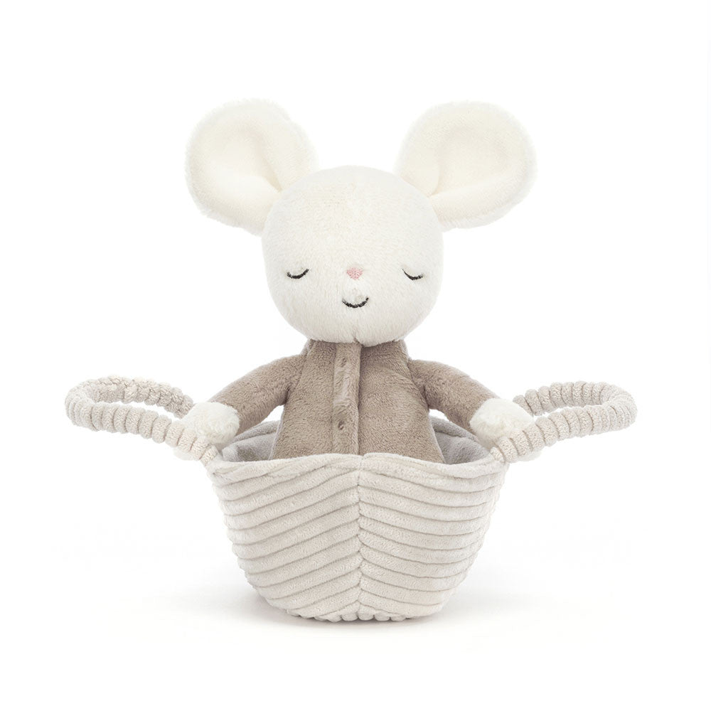 Rock-a-Bye Mouse Official Jellycat Soft Toy