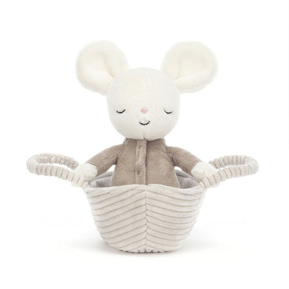 Rock-a-Bye Mouse Official Jellycat Soft Toy