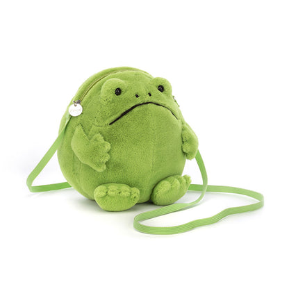 Ricky Rain Frog Bag Official Jellycat Soft Toy Sling Bag