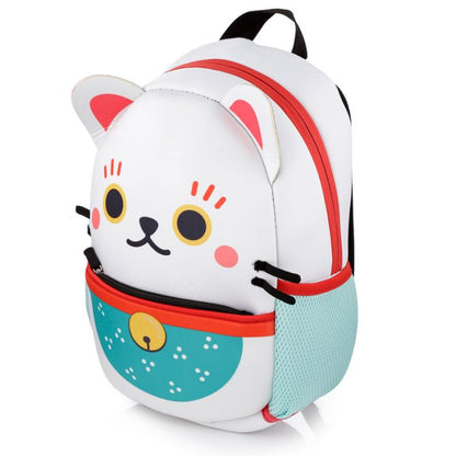 Puckator - Backpack | Maneki Neko Lucky Cat | Neoprene Rucksack Backpack