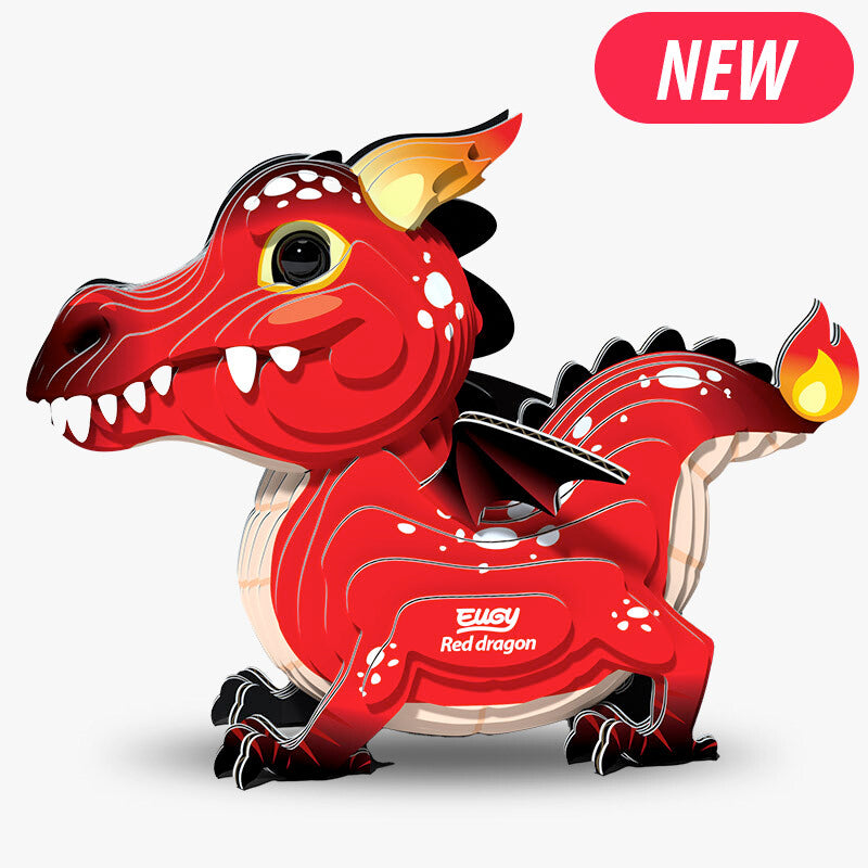 Eugy 3D Model Kit | Red Dragon