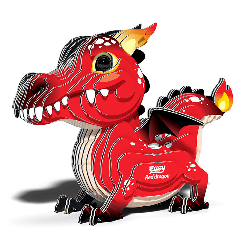 Eugy 3D Model Kit | Red Dragon