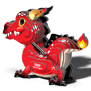 Eugy 3D Model Kit | Red Dragon