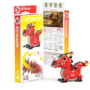 Eugy 3D Model Kit | Red Dragon