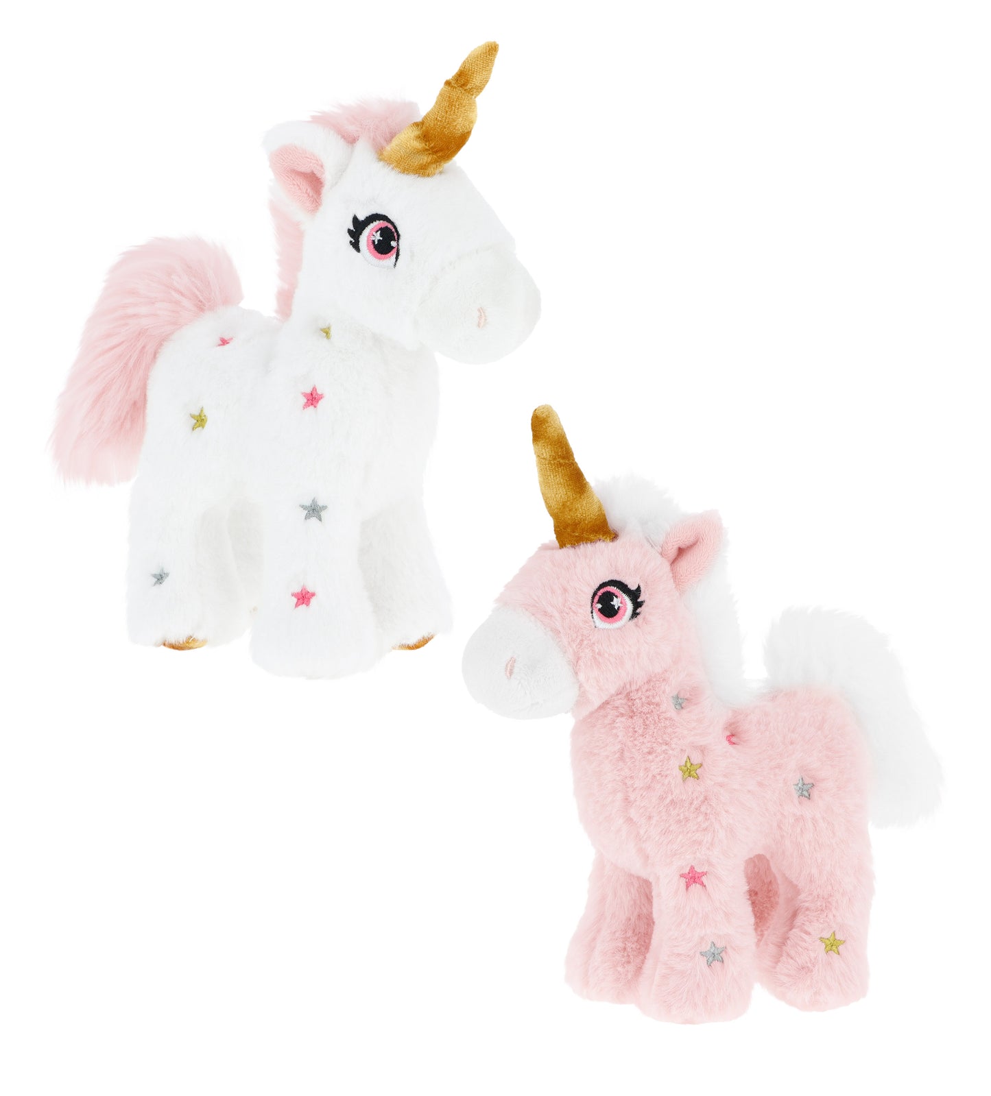 Pink Unicorn Assorted Style 16cm Soft Toy