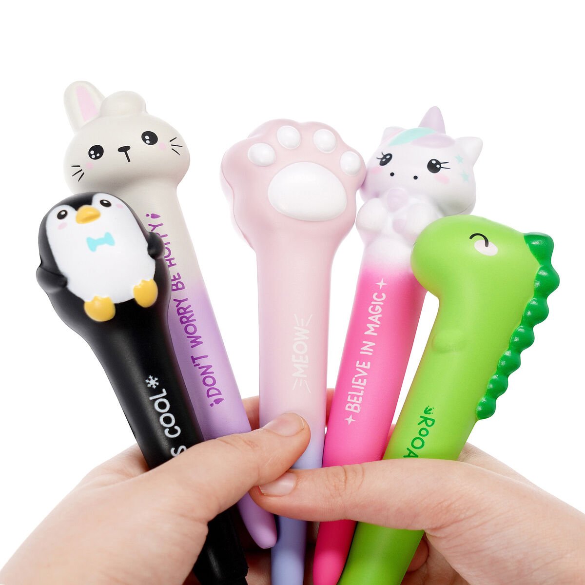 Legami "Believe in Magic" Squishy Gel Pen - Unicorn - Image 4
