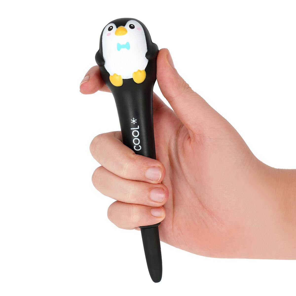 "Always Cool" Penguin Squishy Gel Pen - Squeezies - Image 3