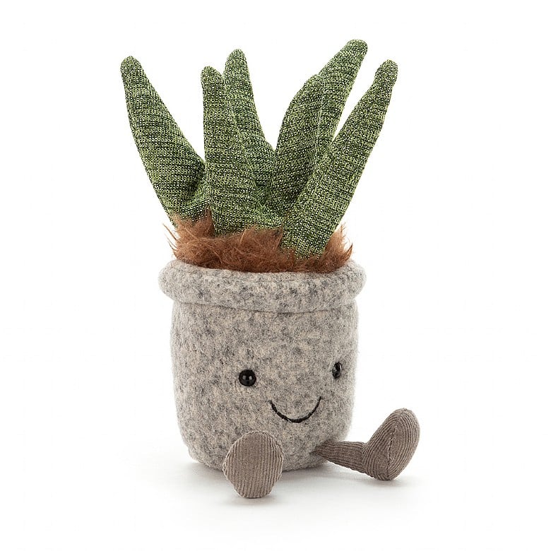 Jellycat Soft Toy | Silly Succulent | Aloe