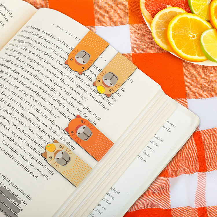 Kikkerland Capybara Magnetic Bookmarks - image 2