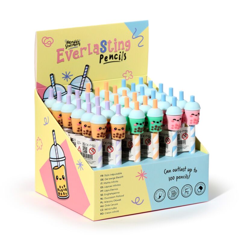 Foodiemals Bubble Tea Everlasting Pencil
