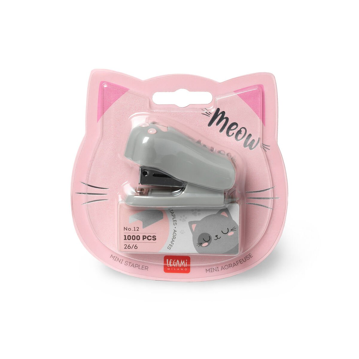 Kitty Mini Stapler with Staple Remover - Meow - Image 3