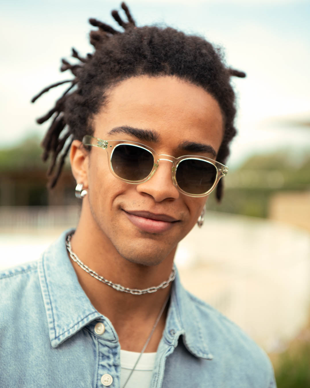 IZIPIZI Sunglasses #C Green Fields Polarised - image 3