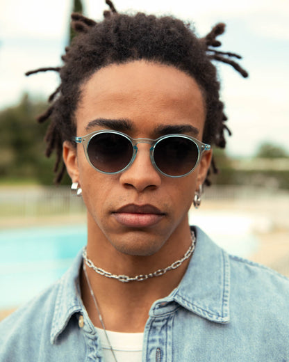 IZIPIZI Sunglasses #D Turquoise Stone Polarised - image 2