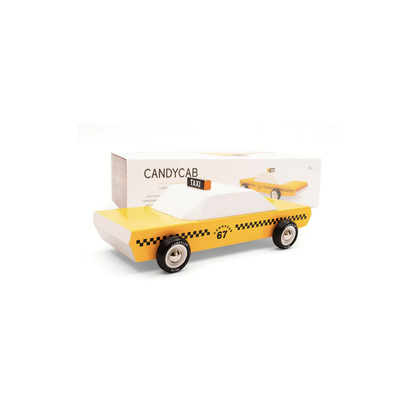 Little Concepts - Toy Vehicles | Yellow Taxi Cab