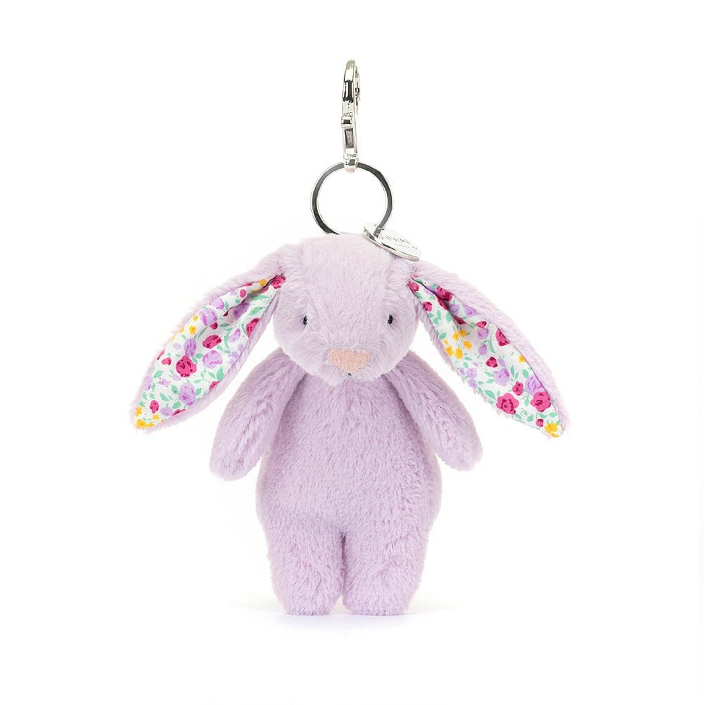 Jellycat Soft Toy |  Blossom Jasmine Bunny Bag Charm Purple