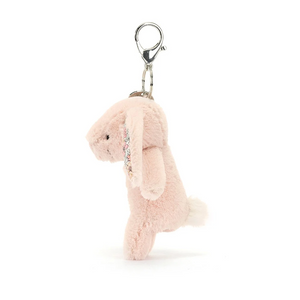 Jellycat Soft Toy |  Blossom Blush Bunny Bag Charm Pink