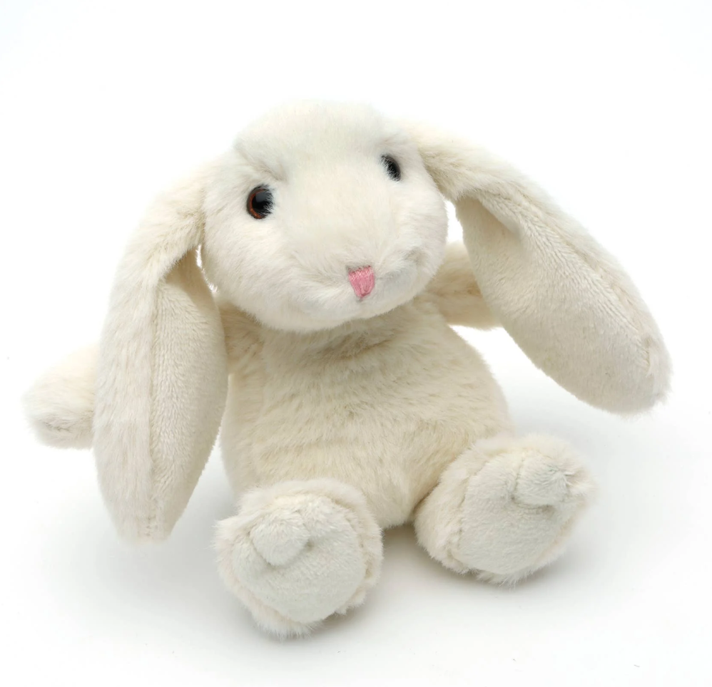 Small Bunny Soft Toy Plush in Cream