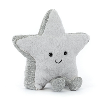 Amuseables Silver Star Soft Toy Jellycat