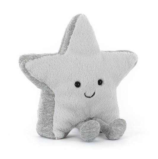 Amuseables Silver Star Soft Toy Jellycat