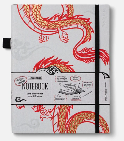 Bookaroo Bigger Things Notebook - Warrior Dragon