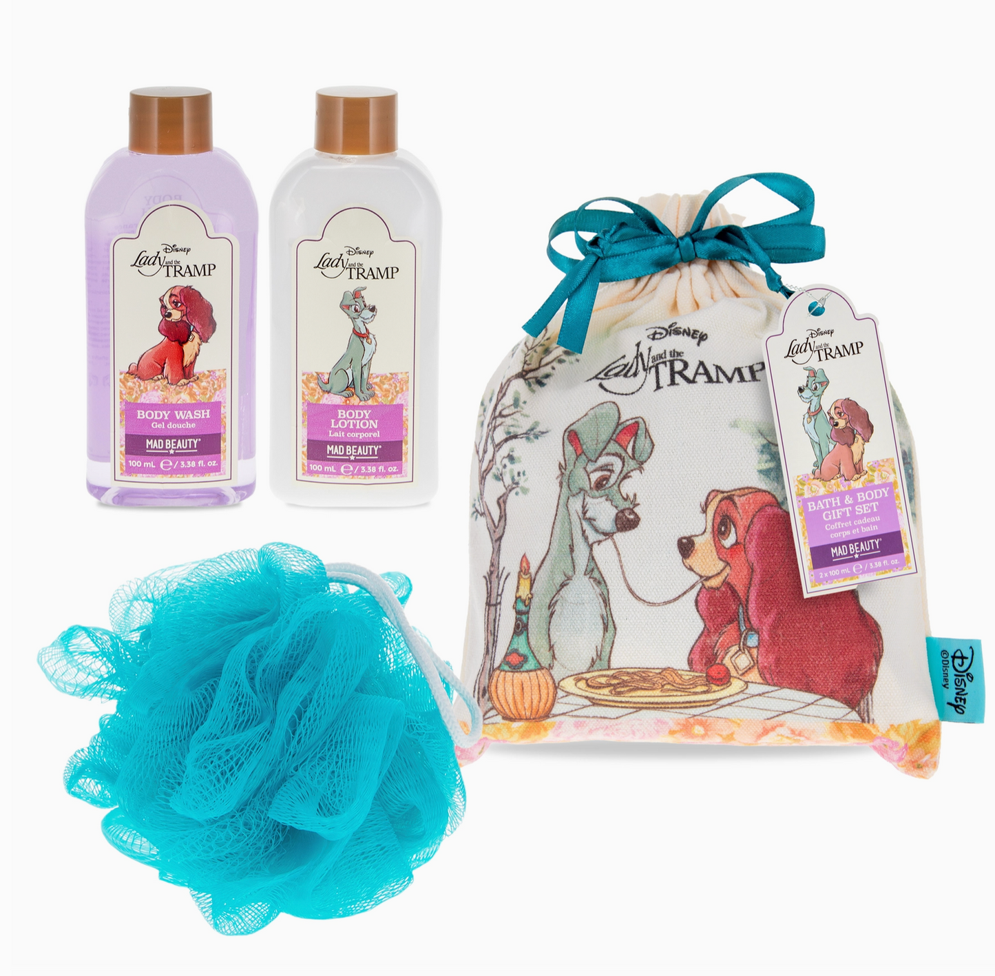 Disney Lady & the Tramp Gift Set Trio