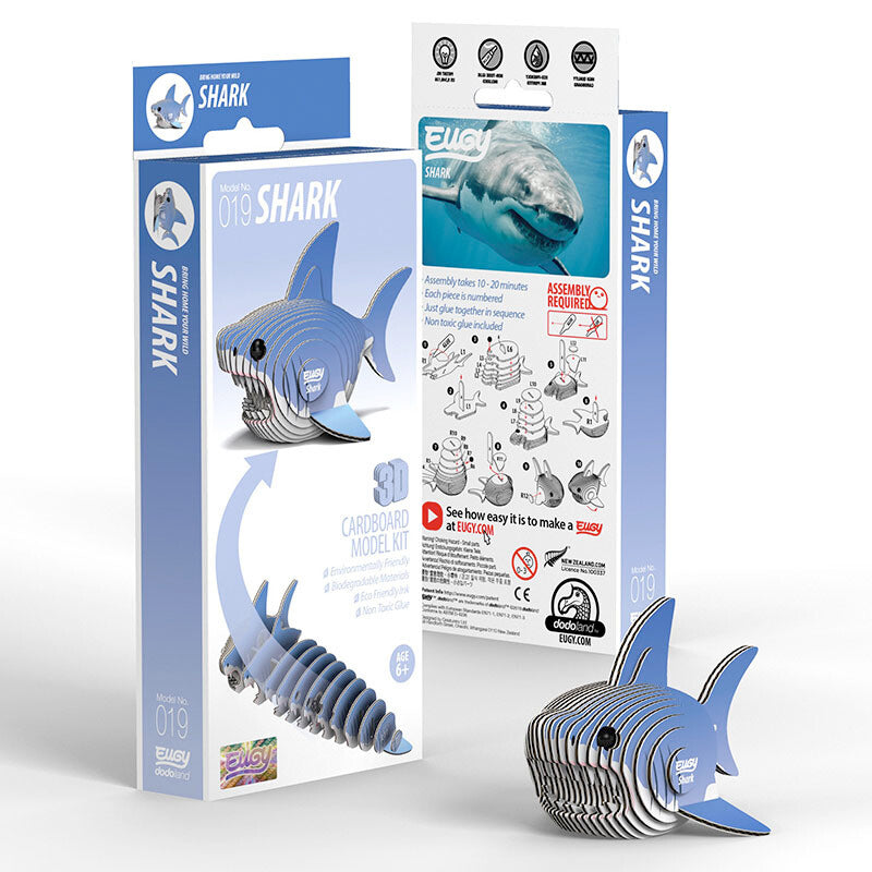 Eugy 3D Model Kit | Shark