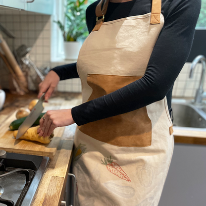 Chasing Threads - Apron | Stitch Your Vegetables Apron