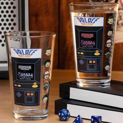 Paladone - Drinking Glass | Stranger Things Arcade Colour Change Glass