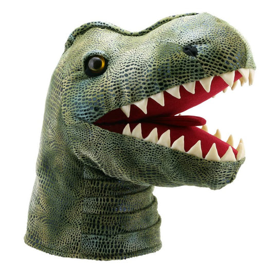 The Puppet Company - Hand Puppets | Large Dino Heads | T-Rex