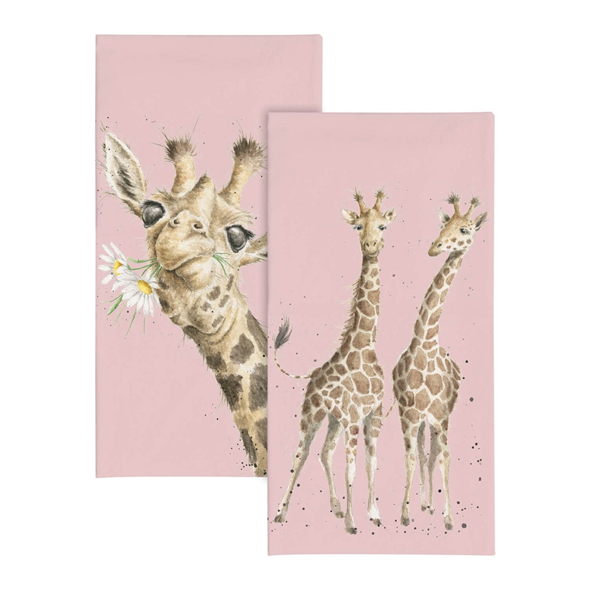 Wrendale Designs Pocket Tissues - Flowers Giraffe