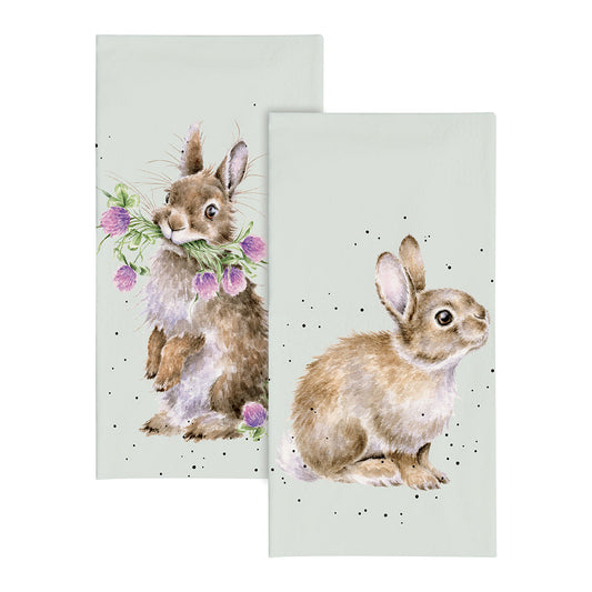 Wrendale Designs Pocket Tissues - Head Clover Heels Rabbit